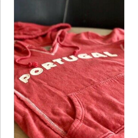 Old Navy PORTUGAL Short Sleeve Hooded Sweatshirt - Picture 4 of 8